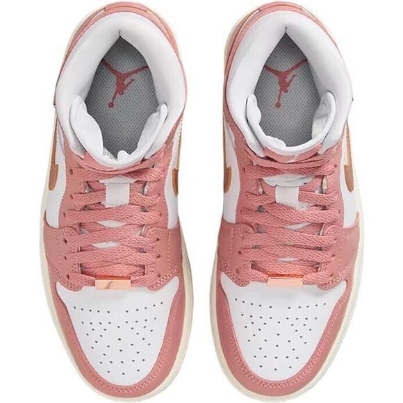 Jordan Womens Air 1 MID SE Sneakers Size 11.5 - Picture 4 of 5